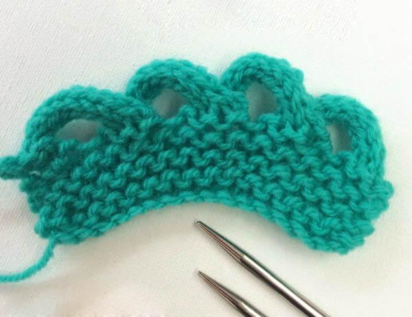 Красивая отделка края изделия