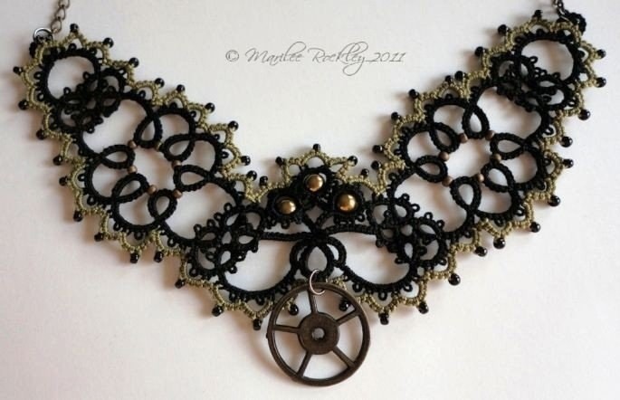 Украшения фриволите