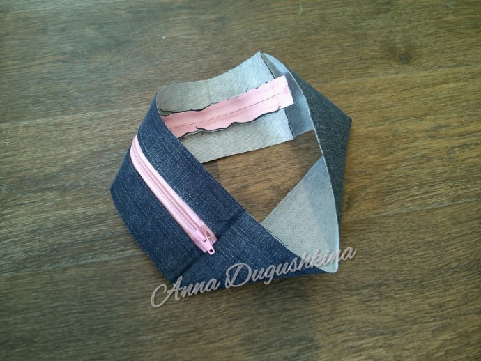 Шьем рюкзачок для девочки из старых джинсов