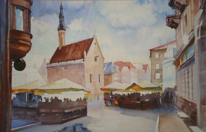 ​Грустные осенние улицы