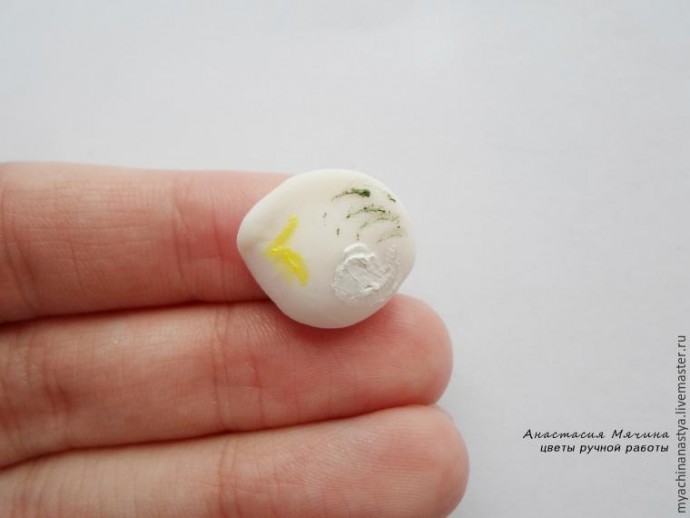 Лепка клевера из полимерной глины