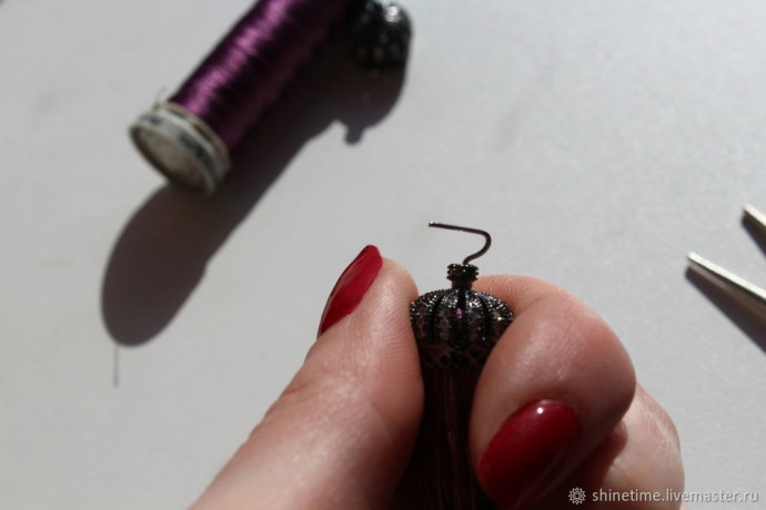 Серьги-кисти