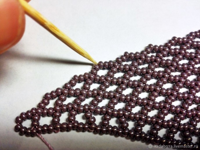 Бахрома для колье-косынки