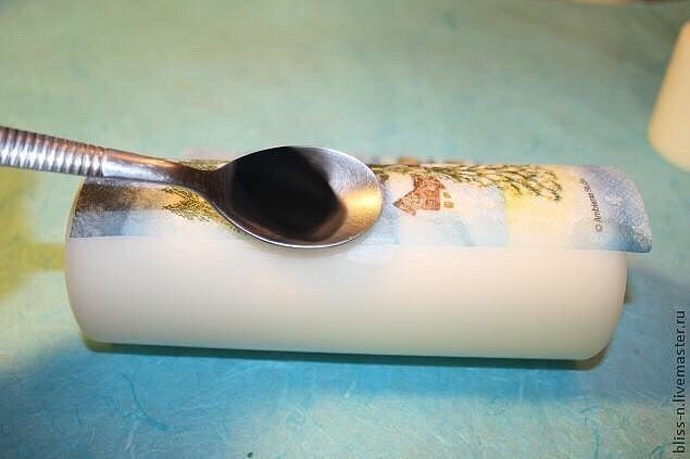 Быстрый декупаж свеч