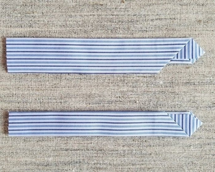 Обработка рукавов рубашки по итальянской технологии: планка разреза рукава