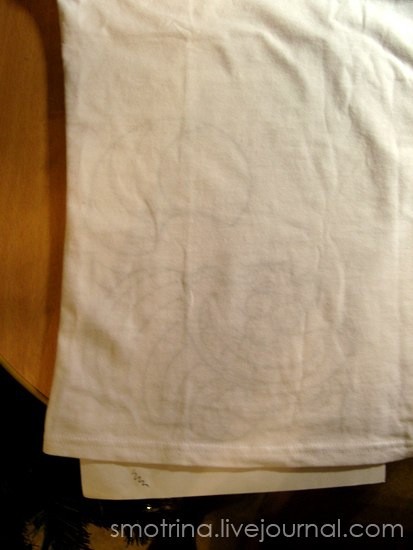 Как нарисовать картинку на майке