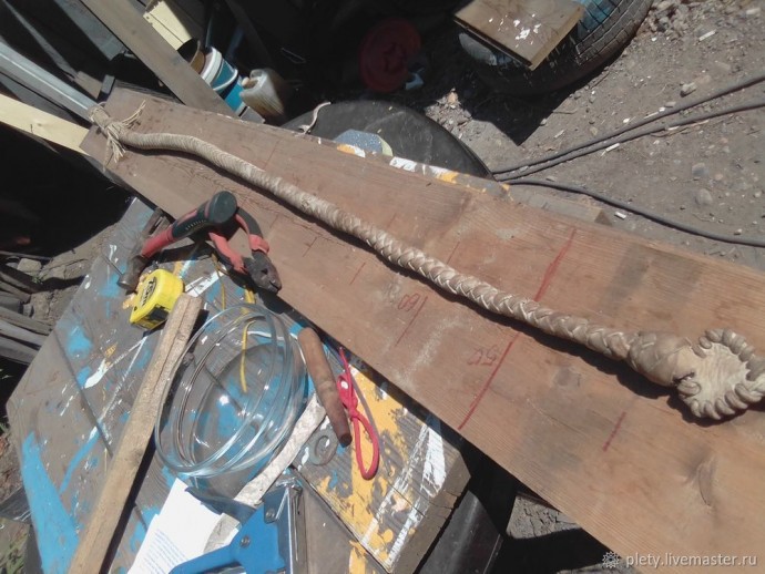 Плетение кнута-нагайки: подробный мастер-класс