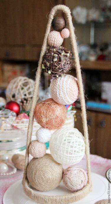 Интересный интерьерный декор в стиле эко Интересный интерьерный декор в стиле эко