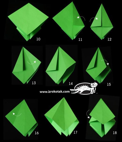 Прекрасная ёлочка из белой бумаги