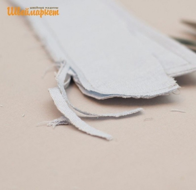 Обработка отложного воротника: мастер-класс