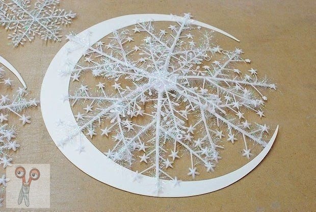 ​Снежинки для украшения интерьера