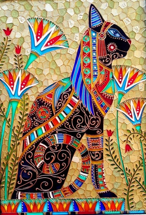 Замечательные витражные картины