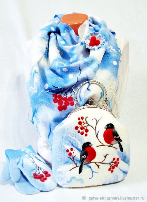 Зимние мотивы в комплектах