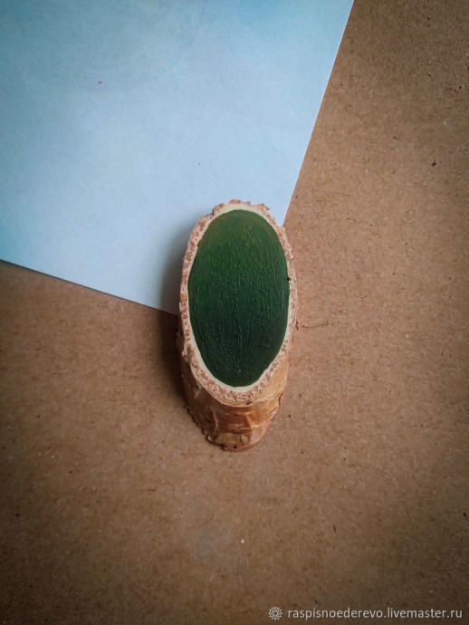 Расписная брошь-улитка