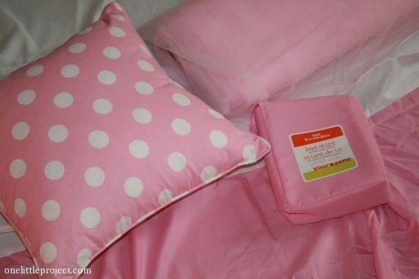 Ажурная юбочка для кровати