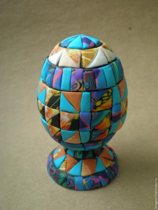 Квилт из полимерной глины