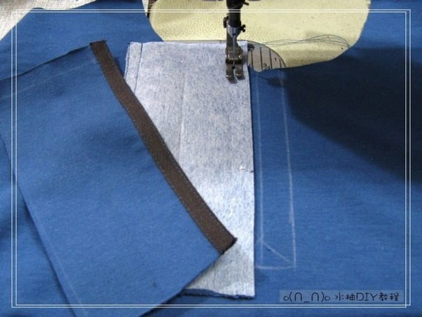 Техники шитья застёжки поло