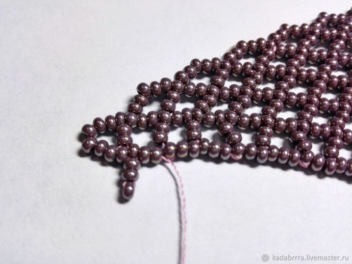 Бахрома для колье-косынки