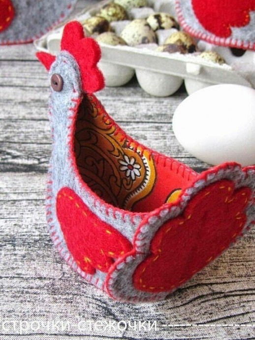 Корзина в форме курочки Корзина в форме курочки