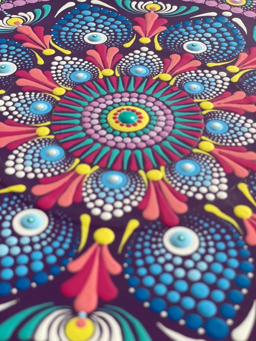 ​Прекрасные идеи точечной росписи