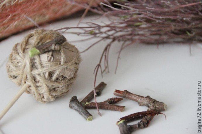 Интересный интерьерный декор в стиле эко Интересный интерьерный декор в стиле эко