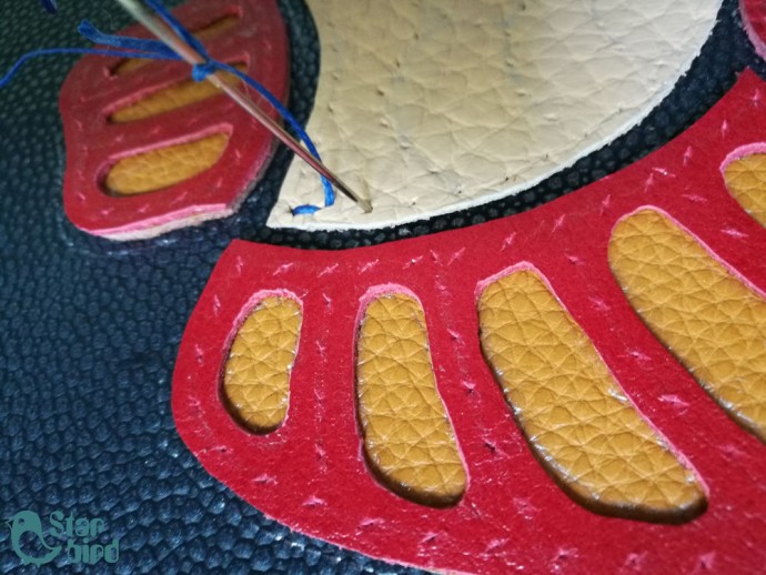 Аппликация в виде рыбки