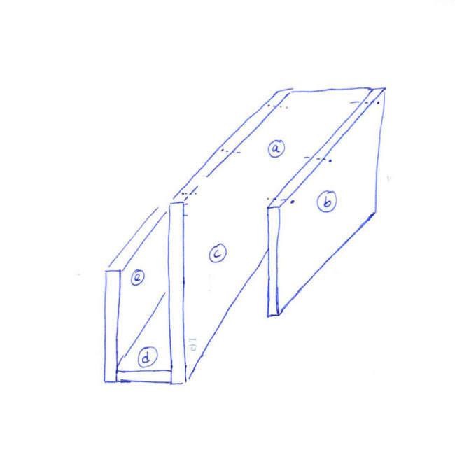 Подставка на подлокотник дивана своими руками