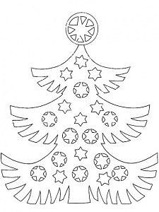 Огромное количество чудесных новогодних трафаретов