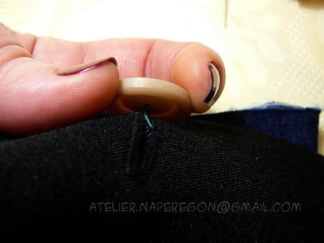 Пришиваем пуговицу правильно