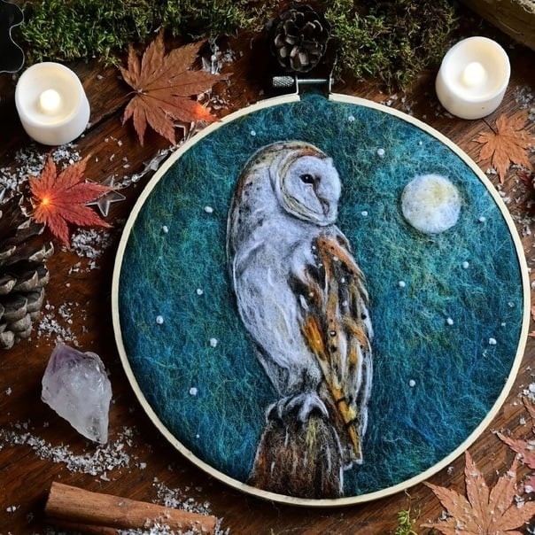 Шерстяная акварель: идеи для вдохновенного творчества