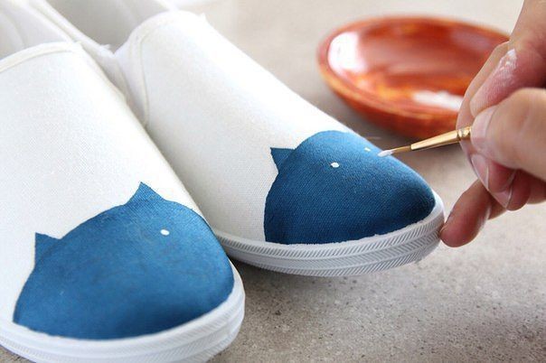 Роспись по кедам или творчество без границ