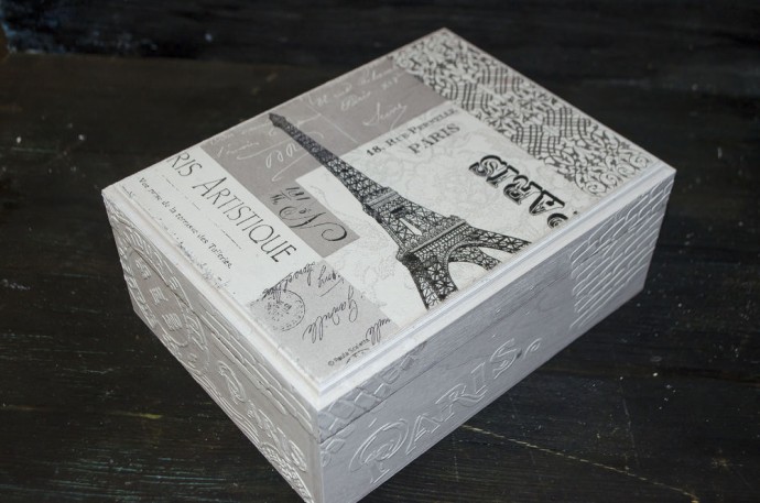 Шкатулка "Парижский шик"