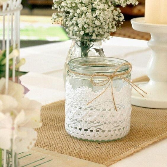 Подсвечники, сделанные любящими женскими руками