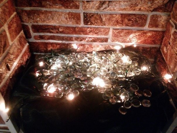 Новогодний камин