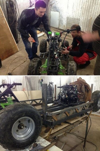 ​Мини-Волга своими руками