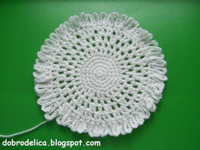 Голубь крючком