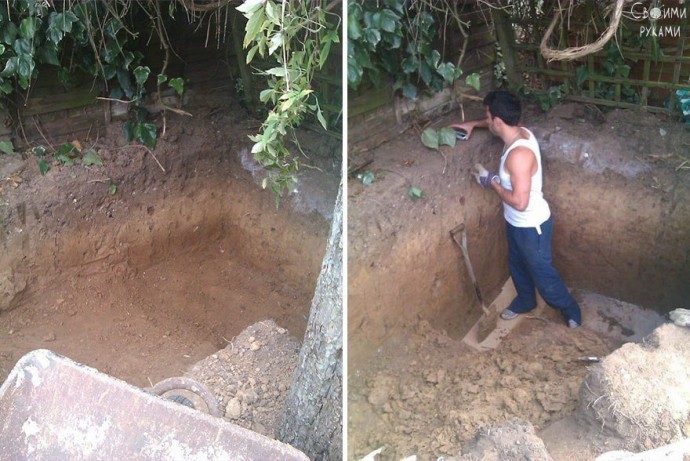 Как построить "нору хоббита" у себя во дворе