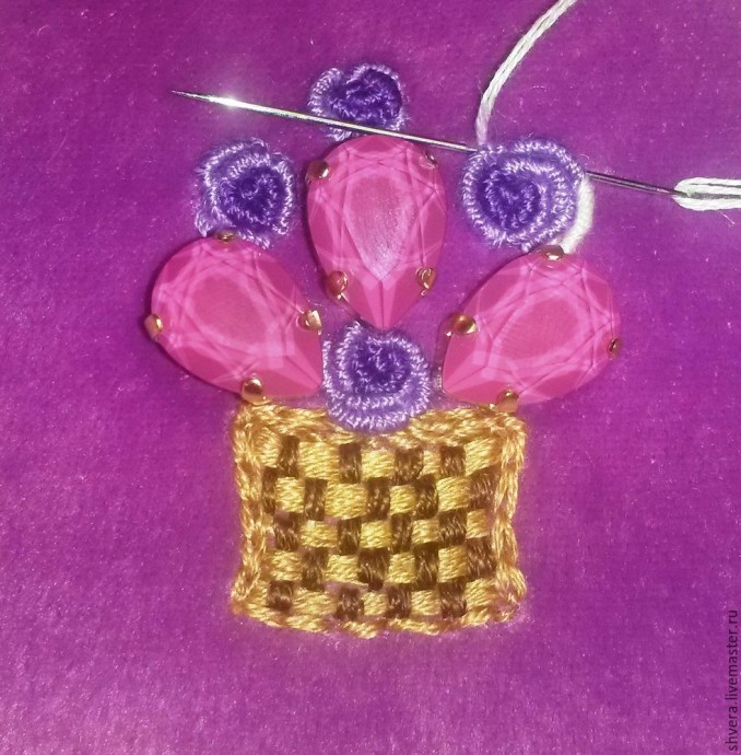 Кошелек в винтажном стиле