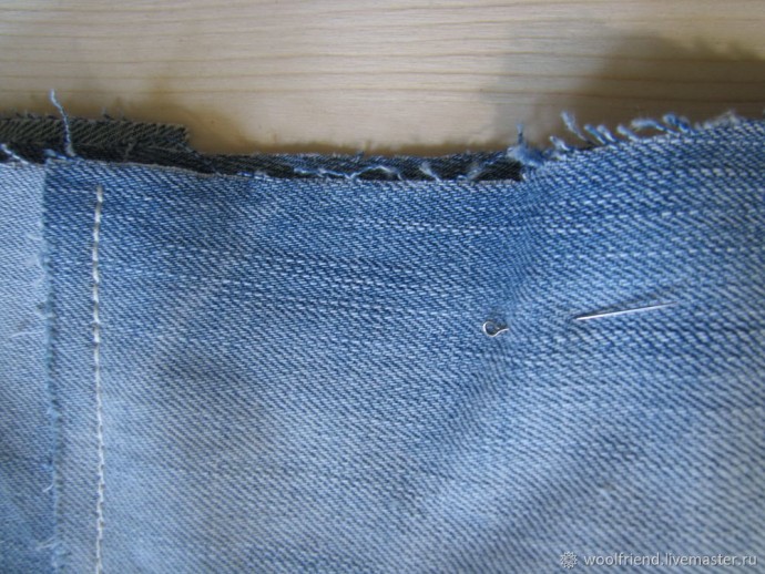 Джинсовая ретро шляпка Джинсовая ретро шляпка