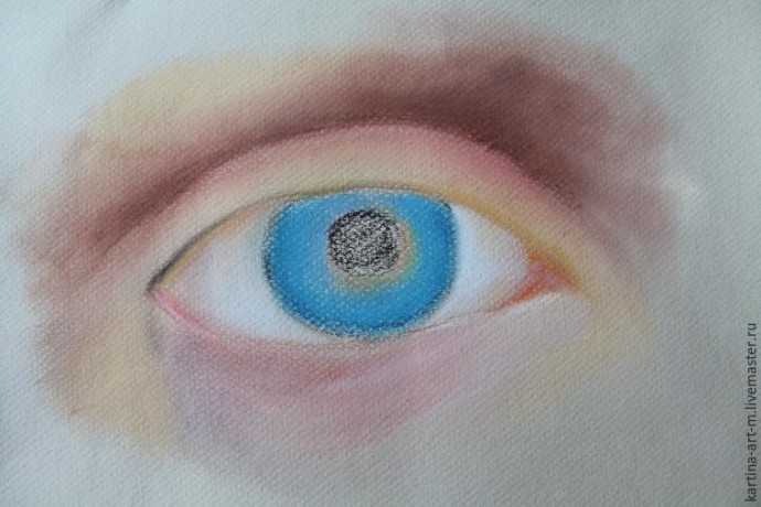 Глаз пастелью: пошаговый урок