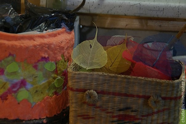 Необычный чайник-светильник из папье-маше