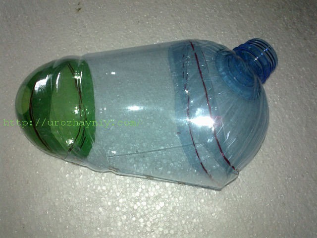 Галчонок из пластиковых бутылок
