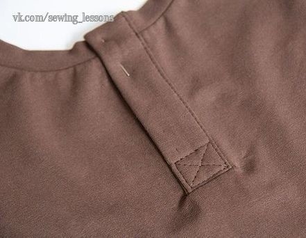 Застежка поло для обычной футболки