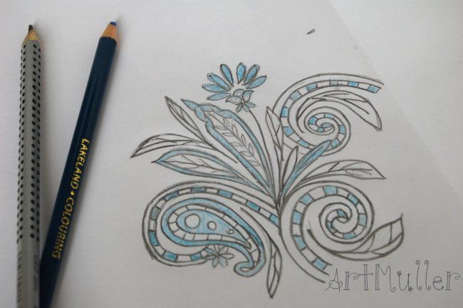 Перенос рисунка на стекло