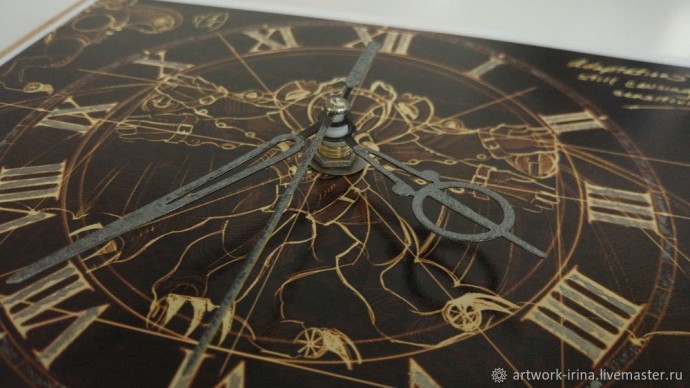 Дизайнерские часы своими руками