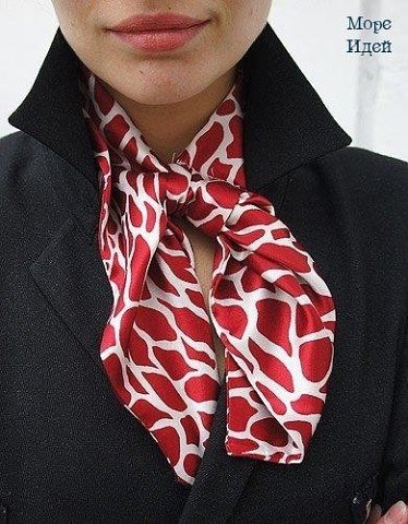 Пошив французской косынки