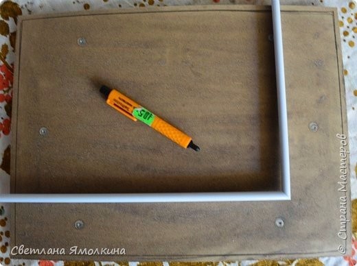 Панно "Первые заморозки": мастер-класс