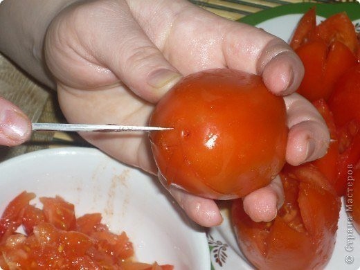 ​Как сделать тюльпаны из томатов