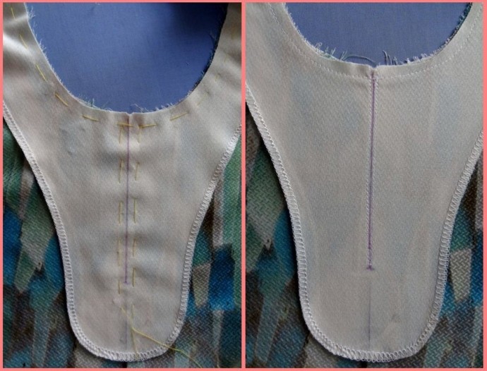 Обработка горловины