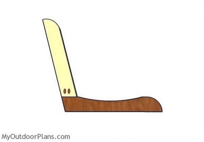 Самодельная скамья на дачу